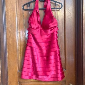 Forever21 Red Halter Dress size S